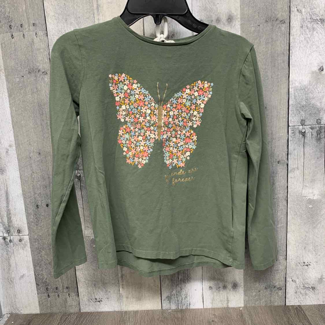 Size 8/10 Green H&M Long Sleeve Shirt