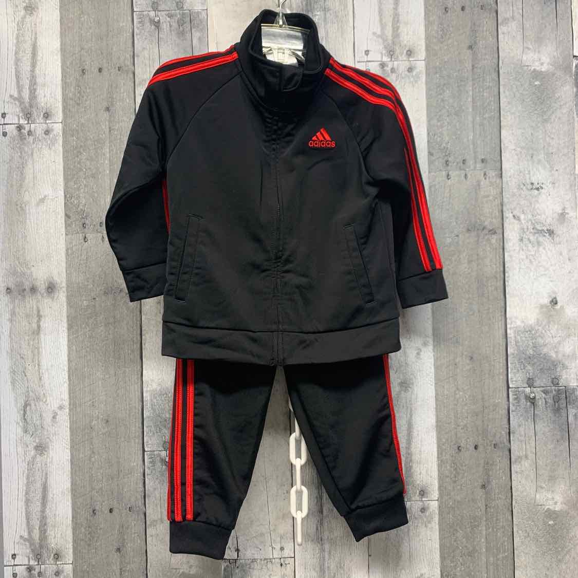 Size 18 Months Black/Red Sport Brand Jacket/Pants