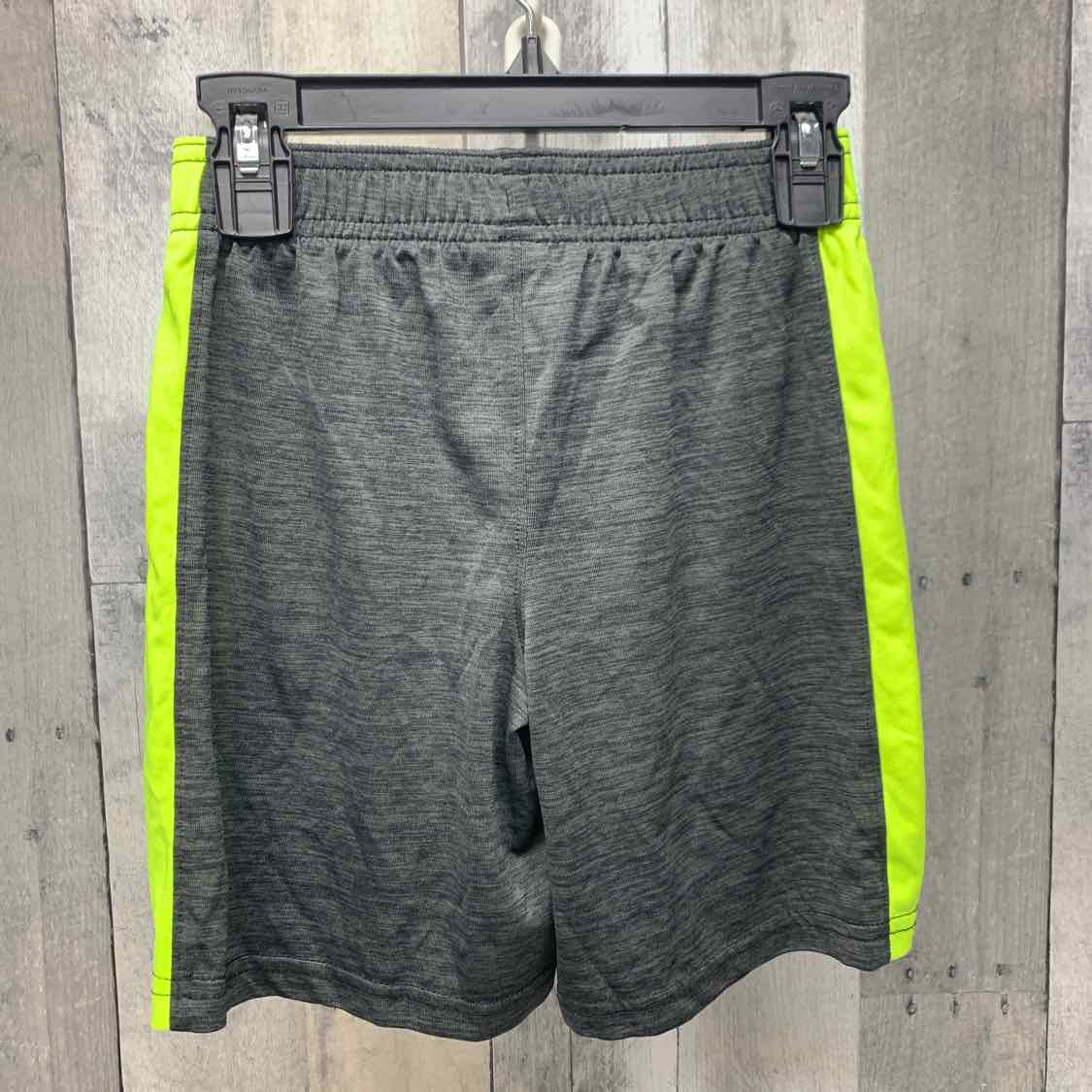 Size 7 Gray/Green Sport Brand Shorts - Athletic - OodlesCB