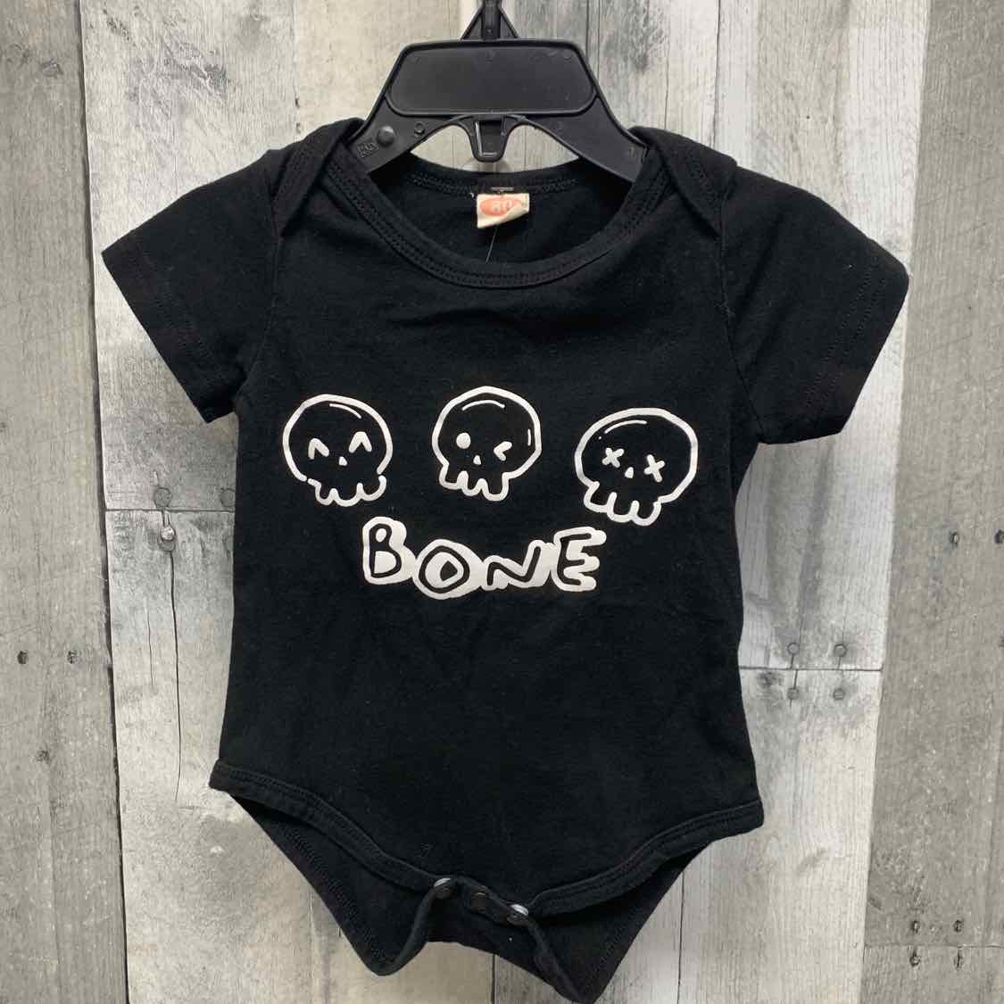 Size 12 Months Black Mid Brand Bodysuit