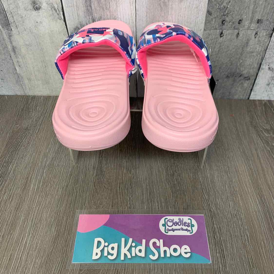 Size 1 Pink/Navy Sport Brand Sandals