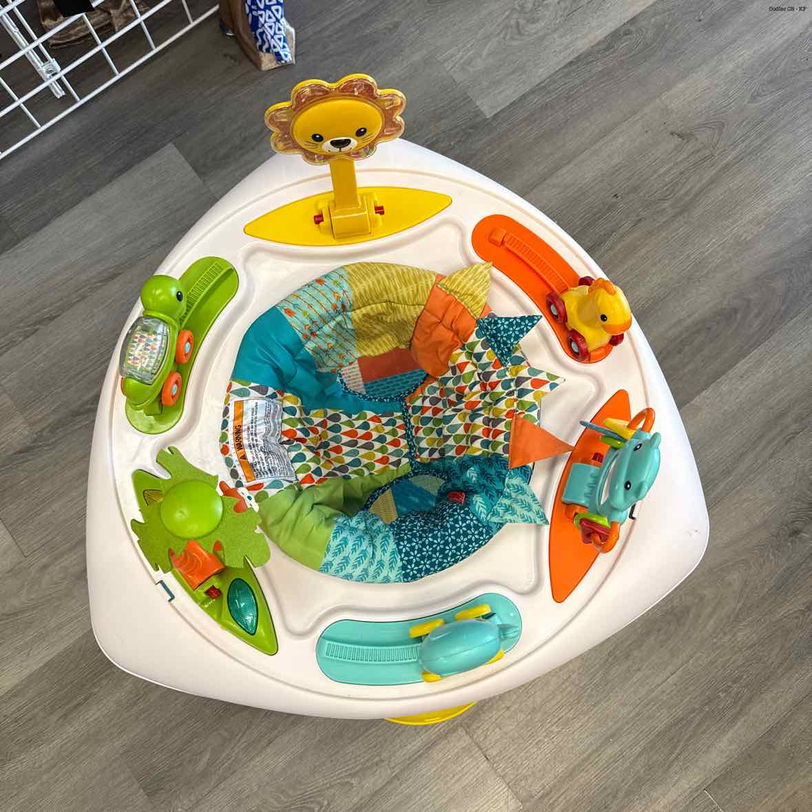 Infantino Orange/Teal Exersaucer