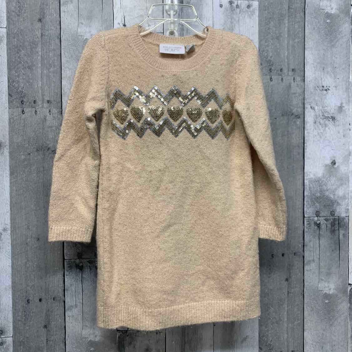Size 3T Tan Children's Place LS Dress
