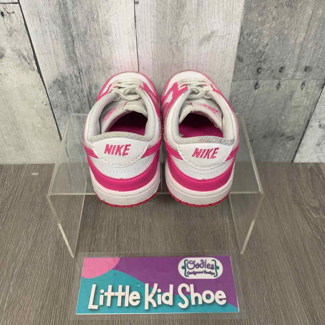 Size 6 Pink/White Sport Brand Sneakers