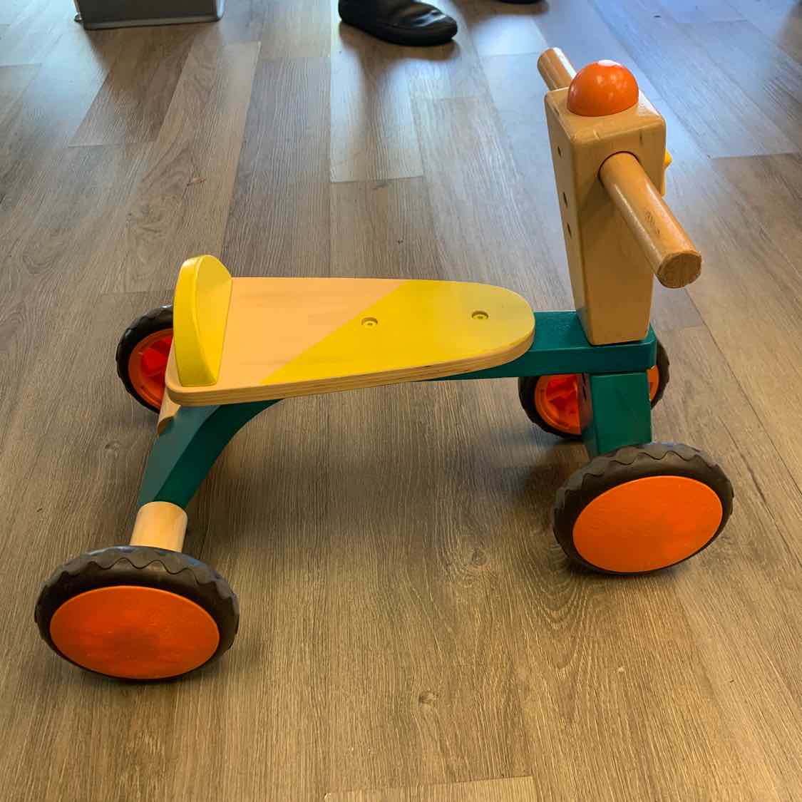 B You Natural Wood Pedal Car/Ride On