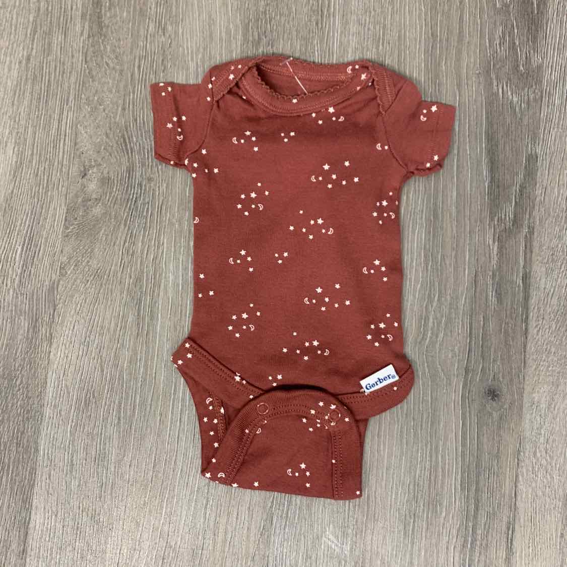Size Preemie Pink Gerber Bodysuit