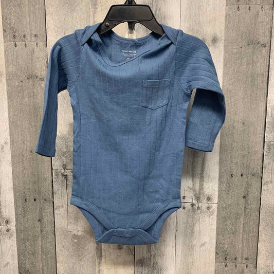 Size 12 Months Blue Members Mark Bodysuit