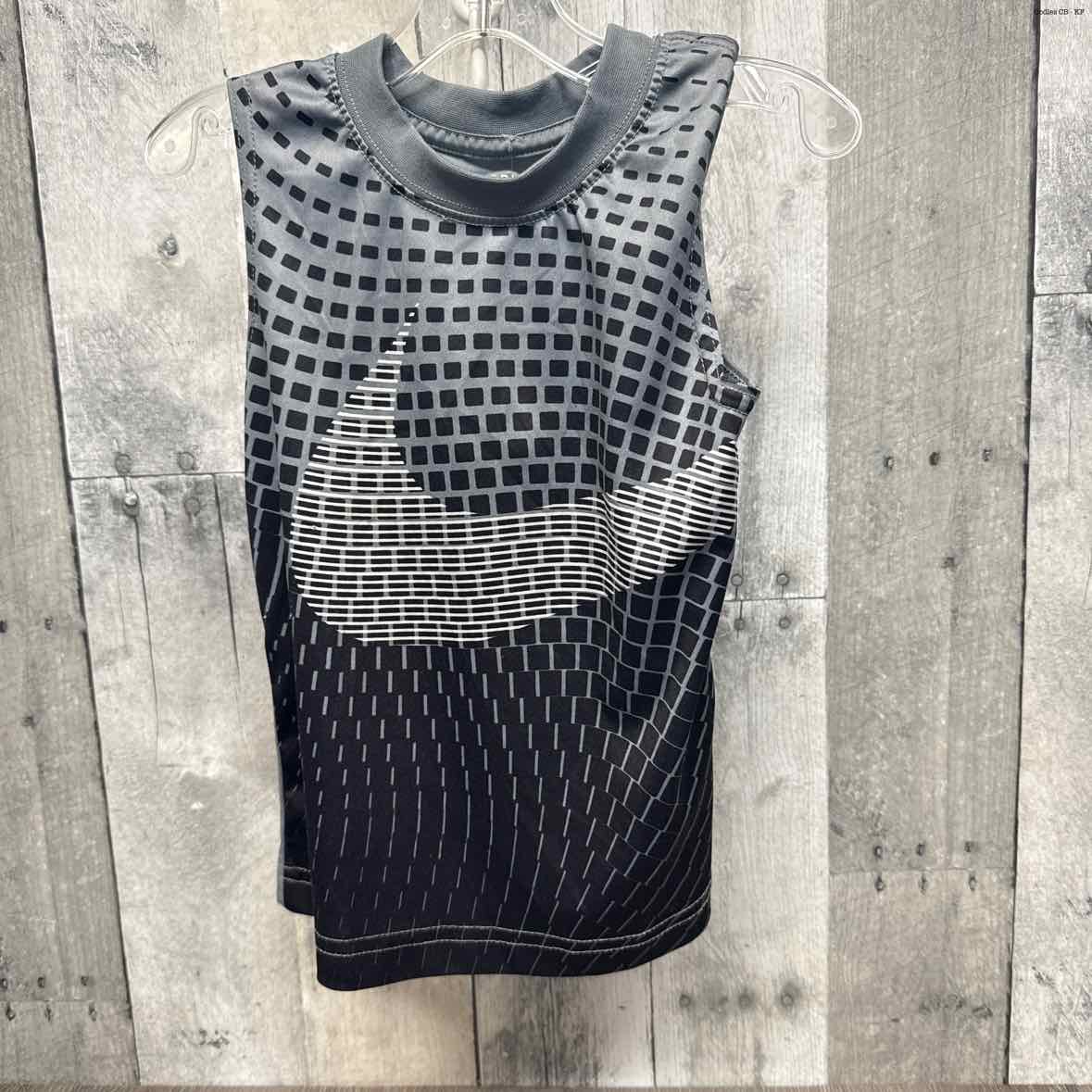 Size 3T Black/Gray Sport Brand Tank Top