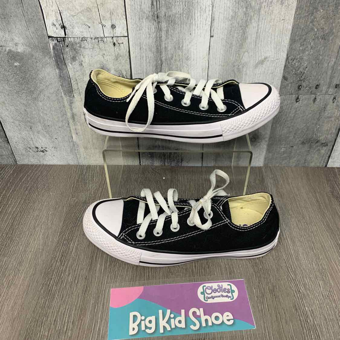 Size 5.5 Black/White Converse Sneakers