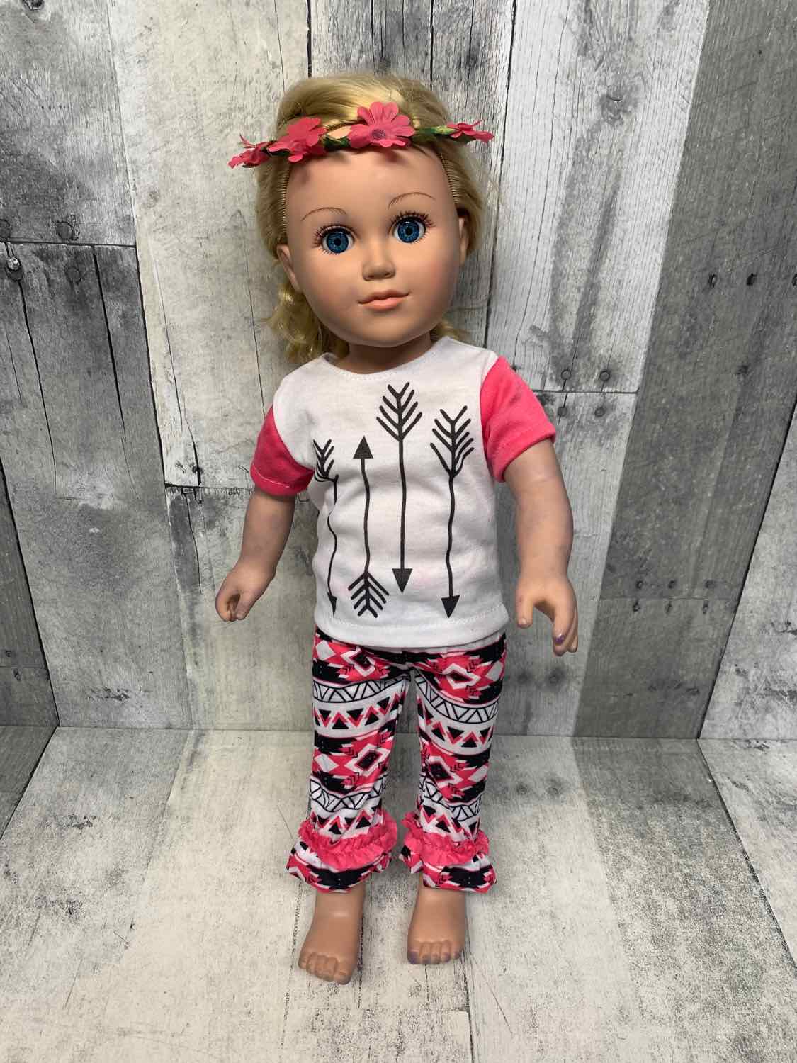 3pc Arrow Outfit Top/Pants/HP - OodlesCB