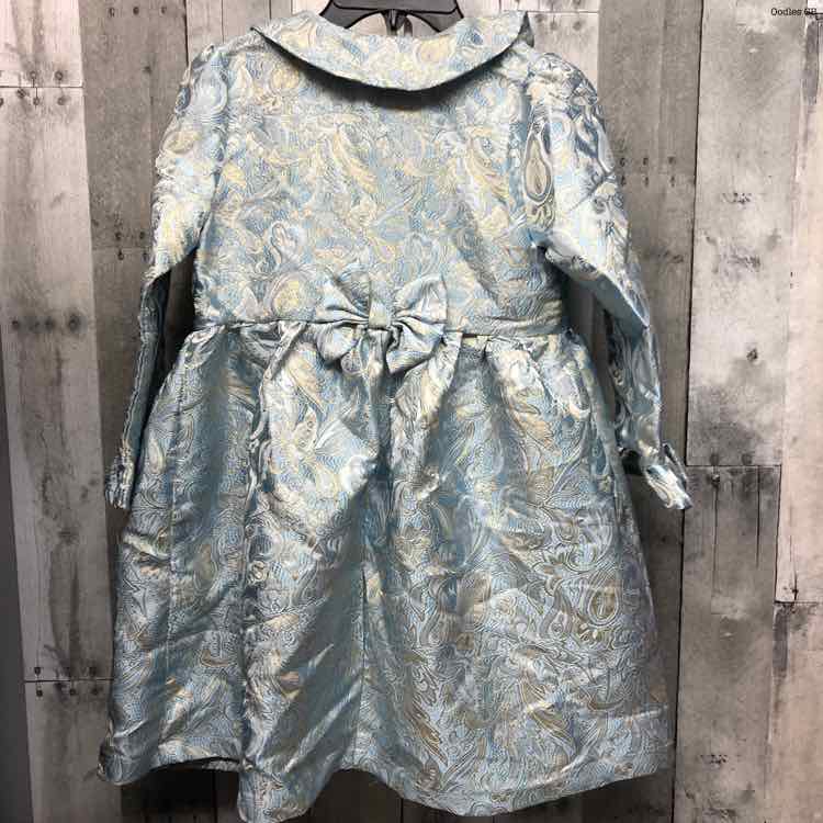 Size 6X Blue/Gold Rare Editions 2pc Dress