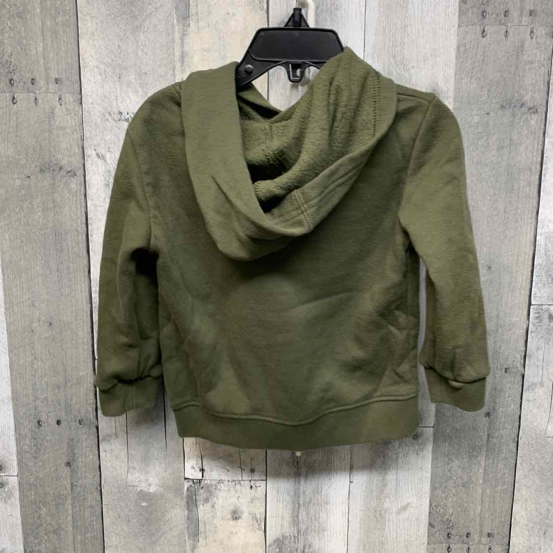 Size 2T Olive Sport Brand Pull Over