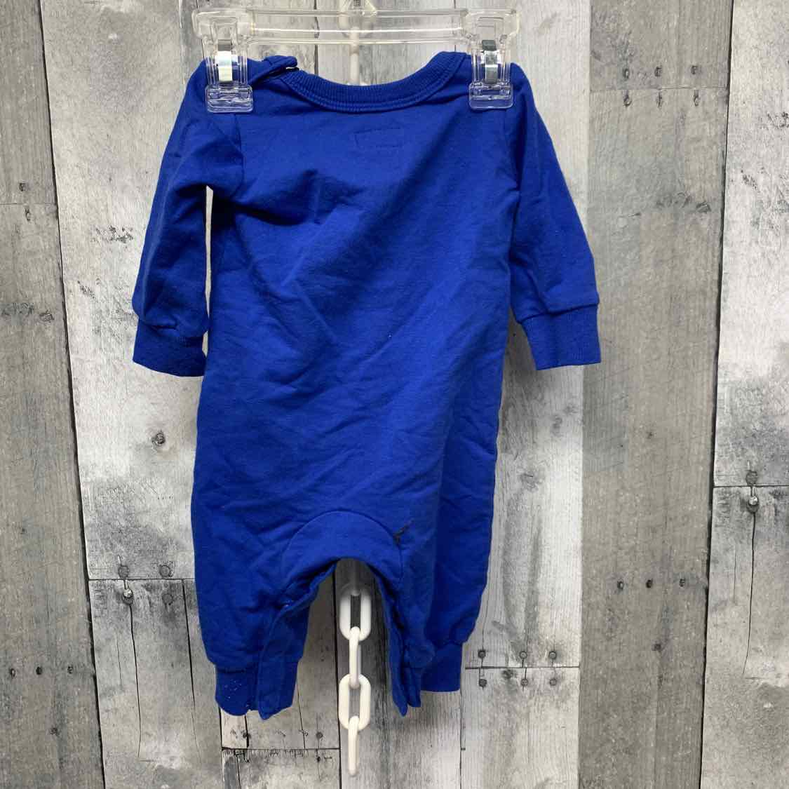 Size 3 Months Blue Converse Romper