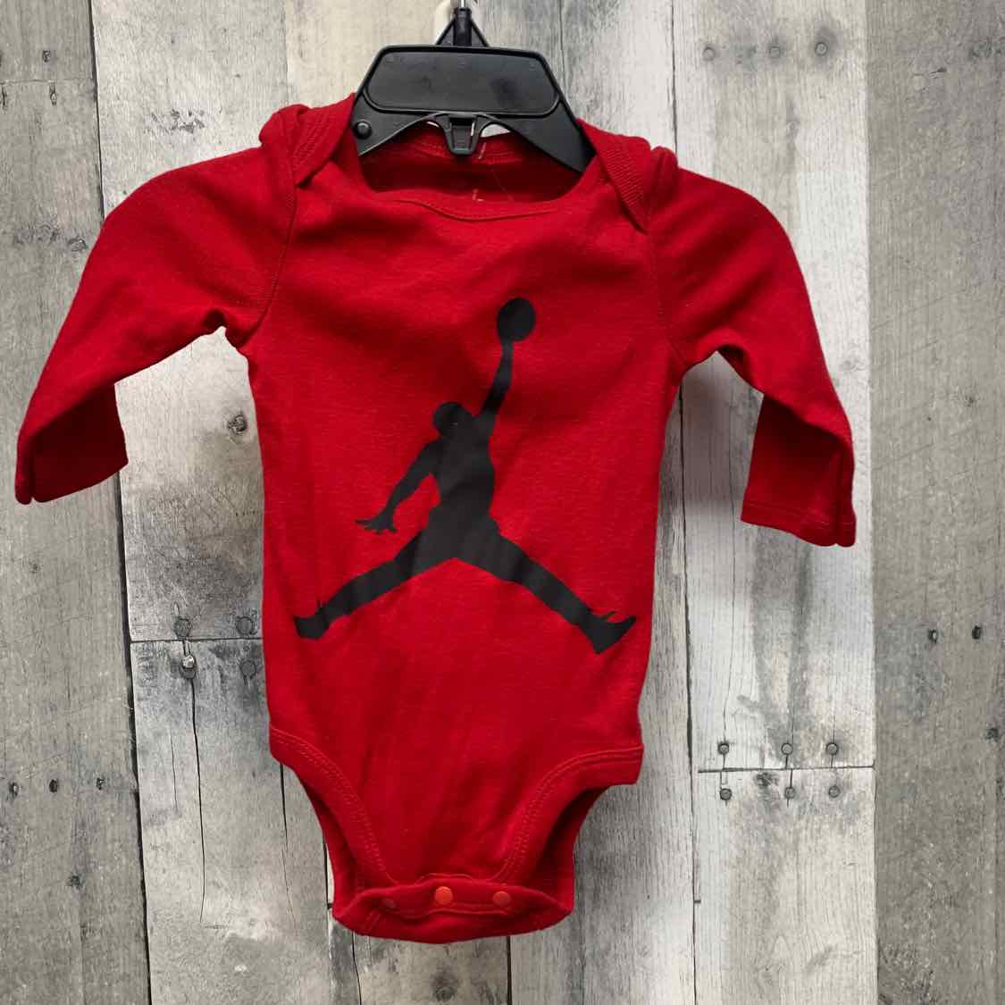 Size 0-6 Months Red Sport Brand Bodysuit