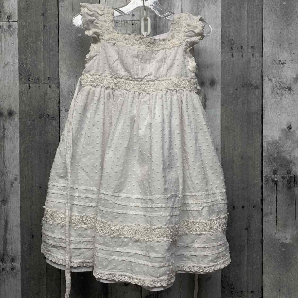 Size 3T White Marmellata Dress