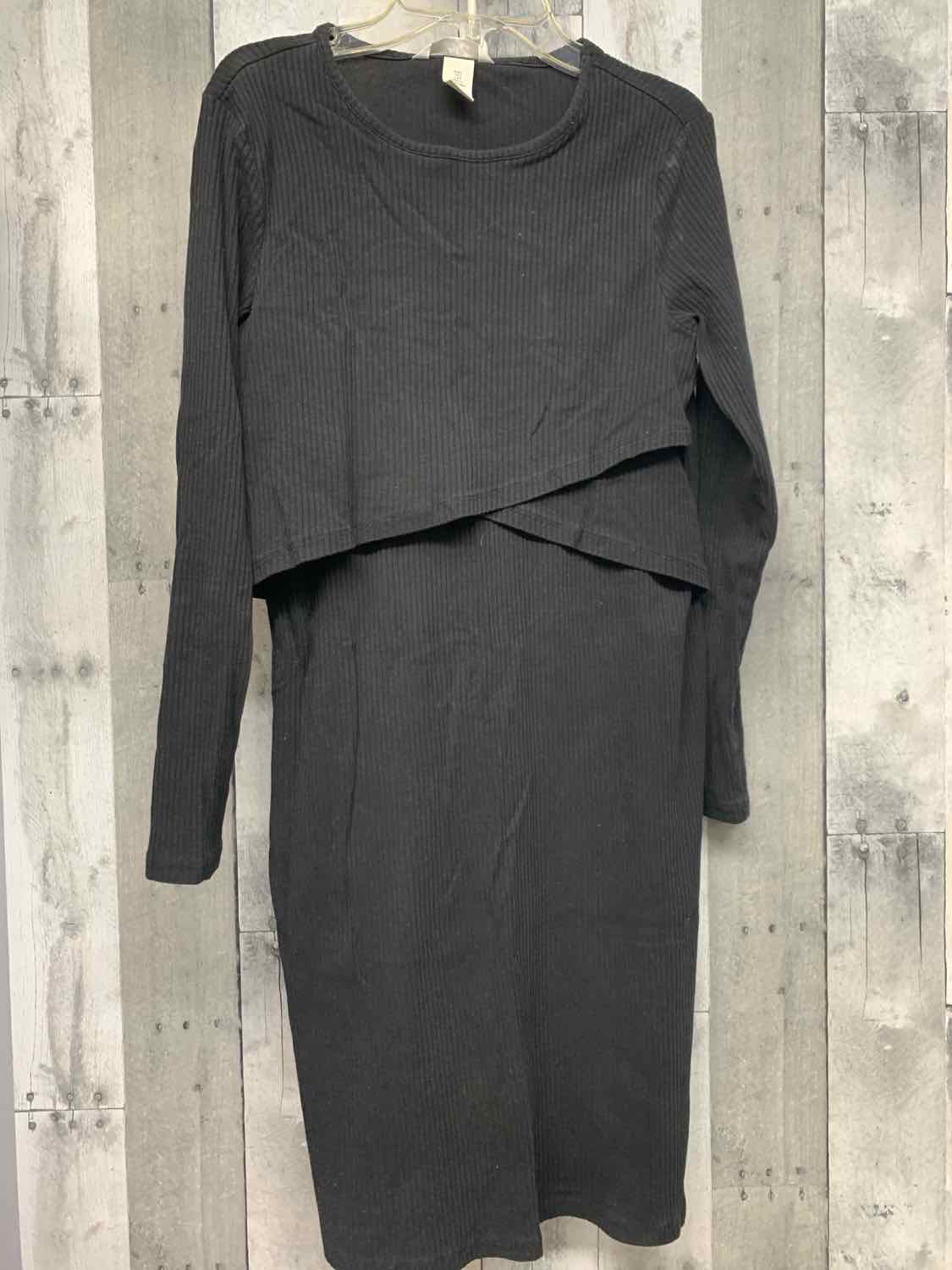 Size S Black H&M Dress - Long Sleeve
