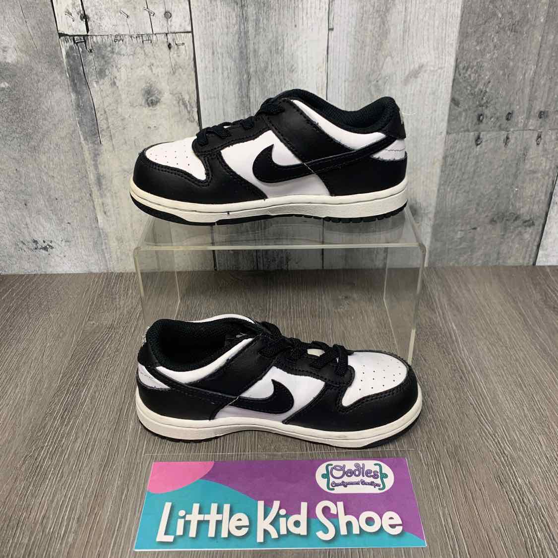 Size 10 Black/White Sport Brand Sneakers