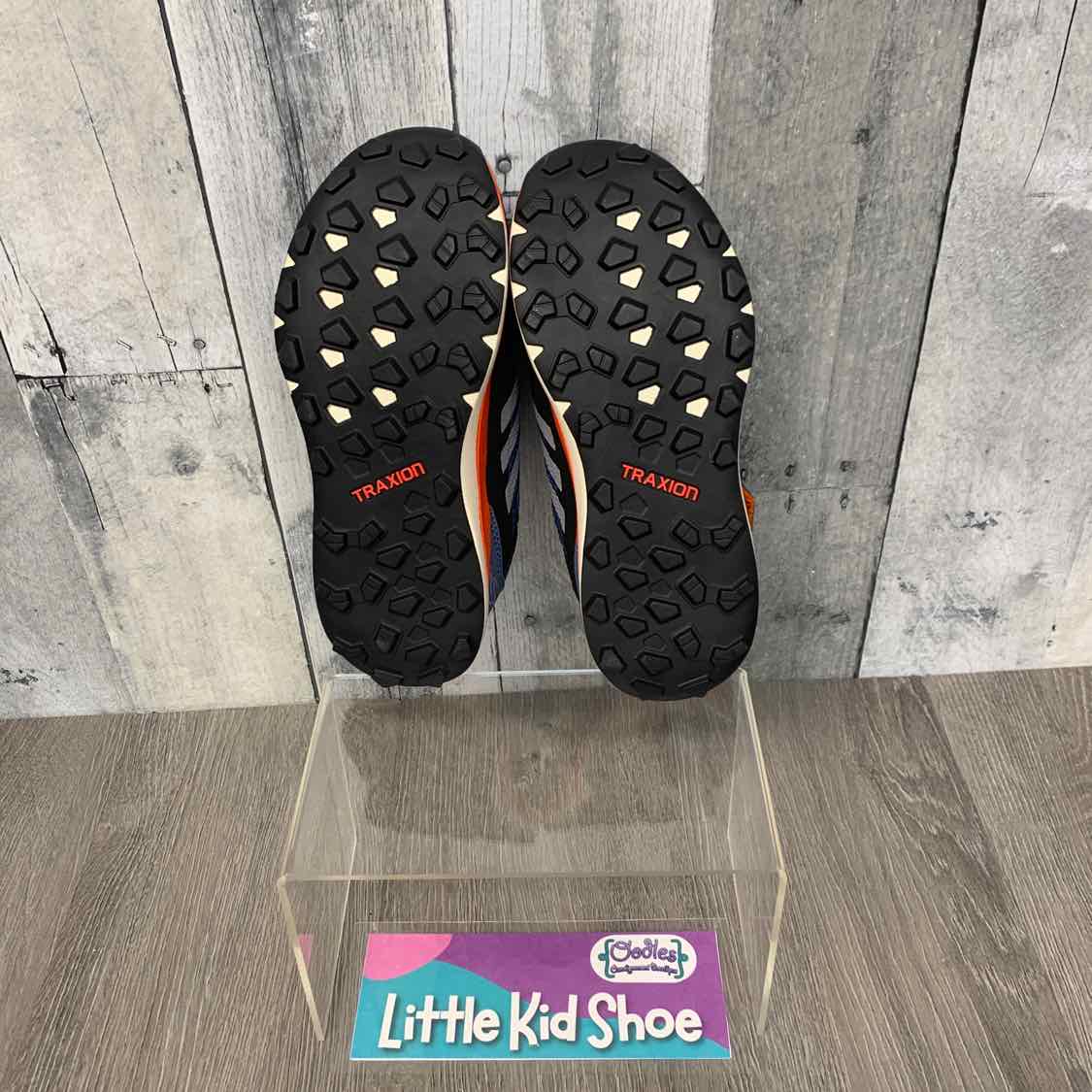 Size 13.5 Blue/Orange Sport Brand Sneakers