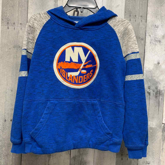 Size 8 Blue/Orange Team Apparel Pull Over