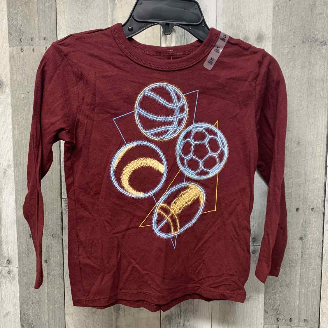 Size 4T Red Children's Place Long Sleeve Shirt