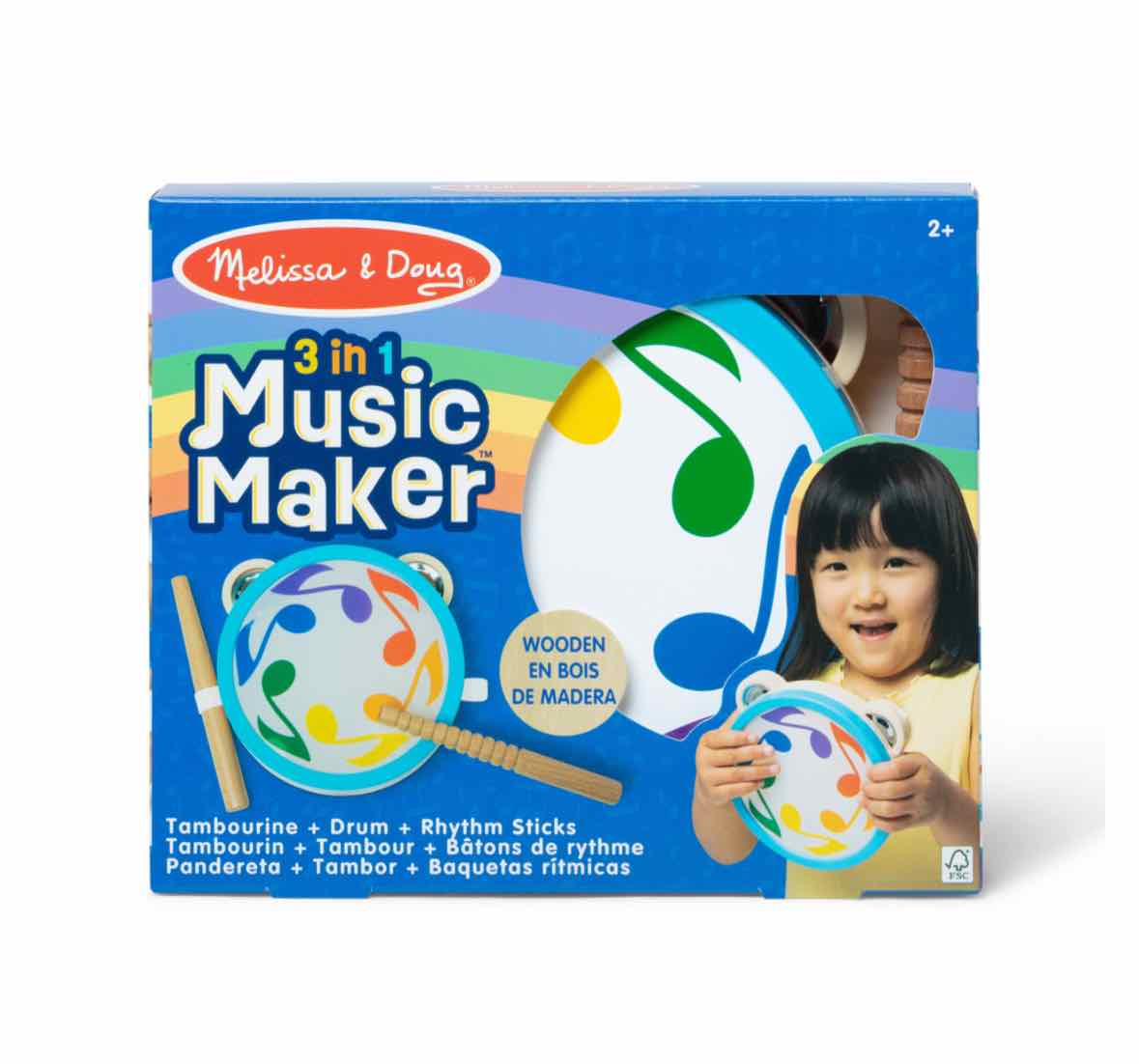 Melissa & Doug 3 in 1 Music Maker