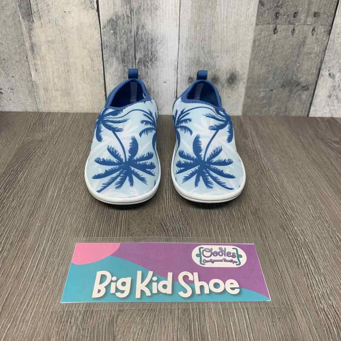 Size 2/3 Blue Print Speedo Water Shoes