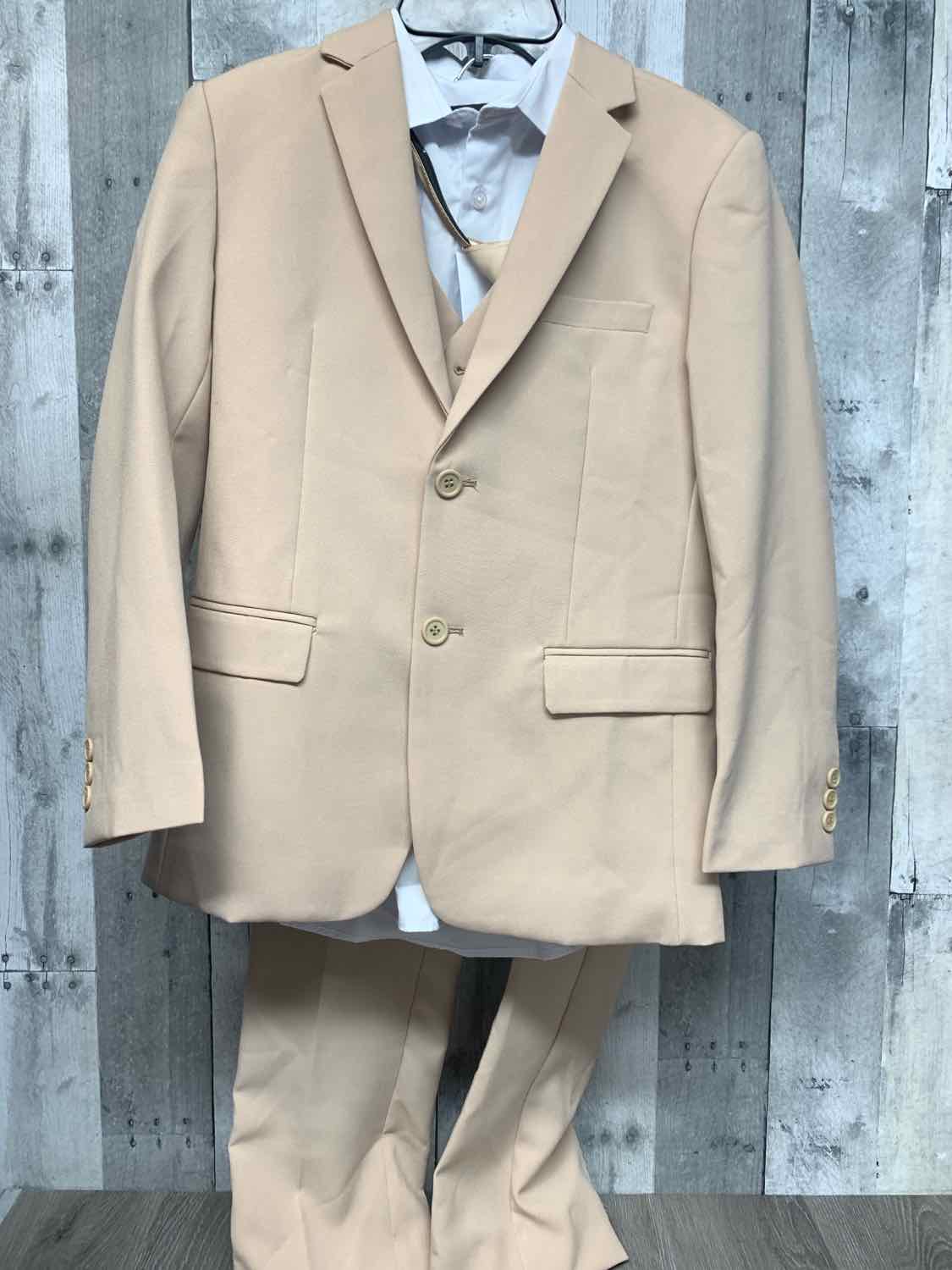 Size 12 White/Tan B Brand 2pc+ Suit