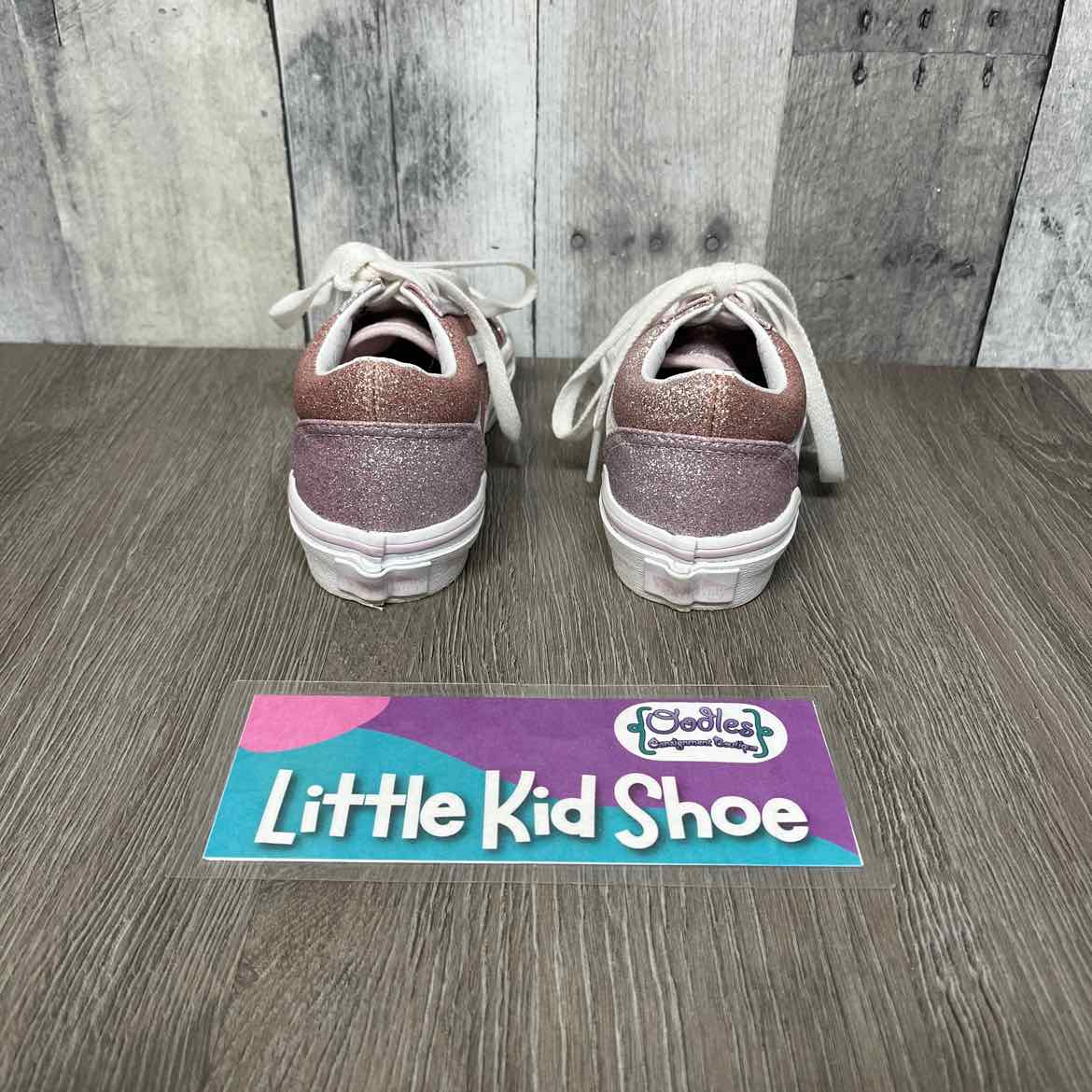 Size 11 Pink/White Vans Sneakers