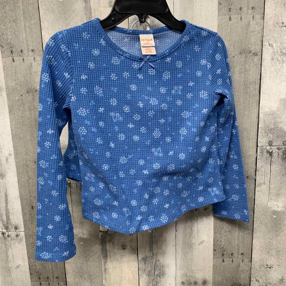 Size 8 Blue Print Cat & Jack 2pc PJs