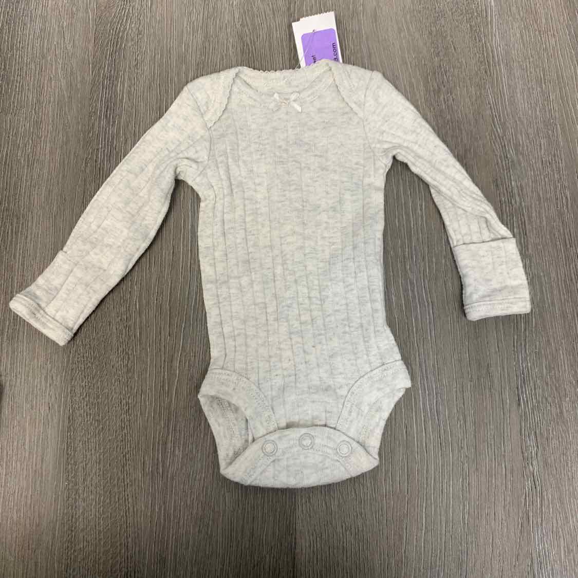 Size Preemie Gray Child of Mine Bodysuit