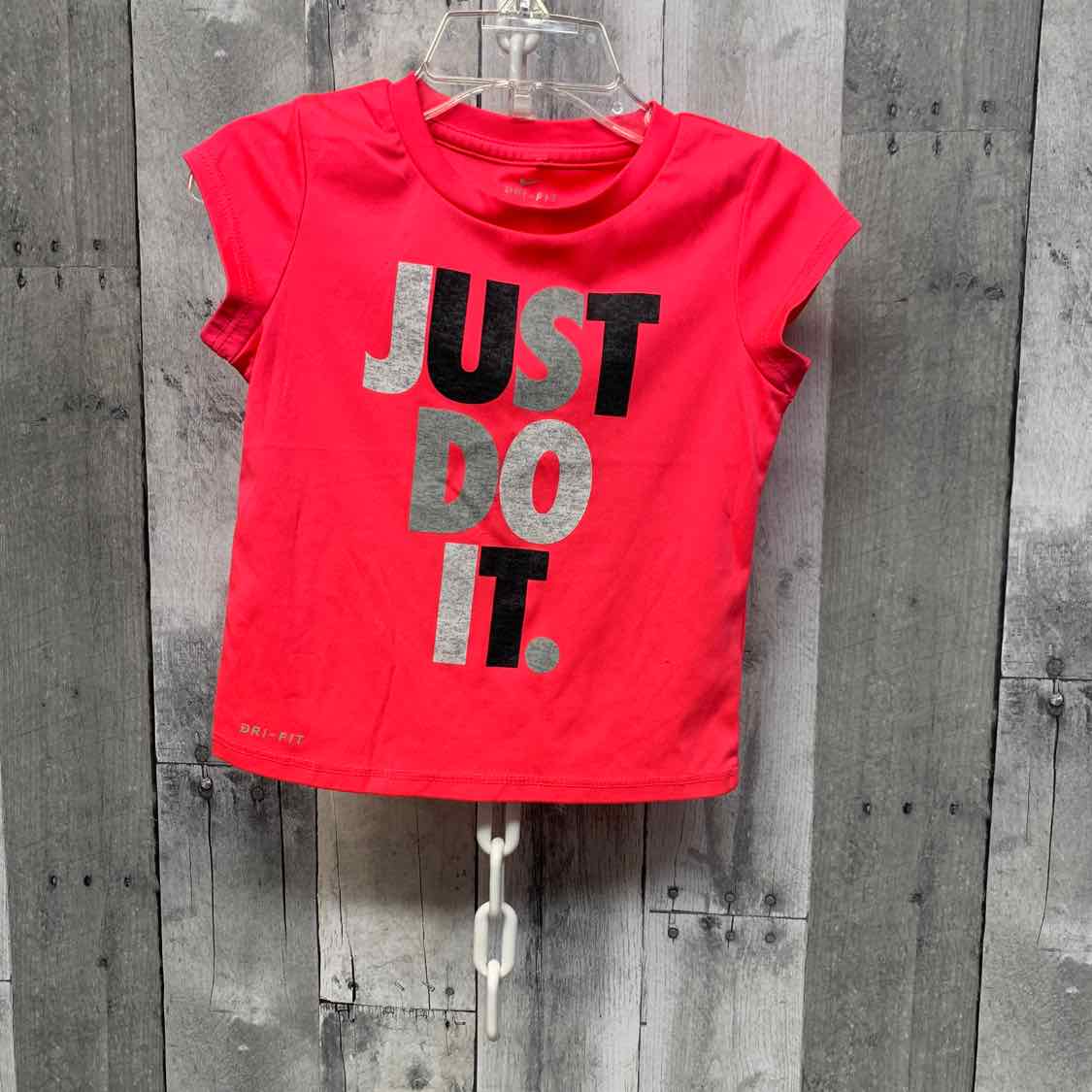Size 3T Pink/Black Sport Brand T Shirt