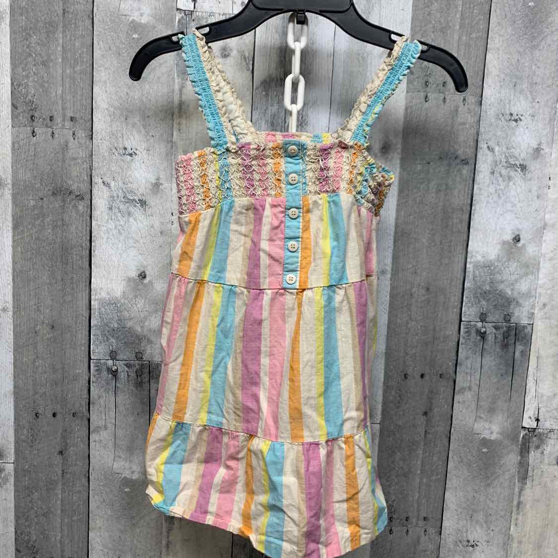 Size 6/7 Ivory/Pink Cat & Jack Dress