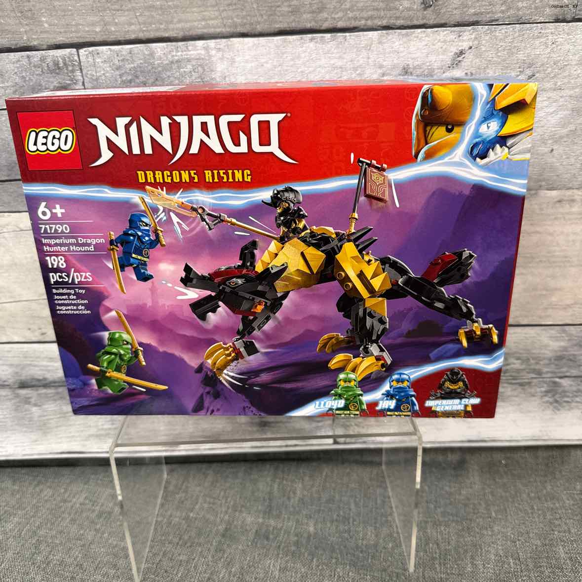 Lego Purple/Yellow Building Set