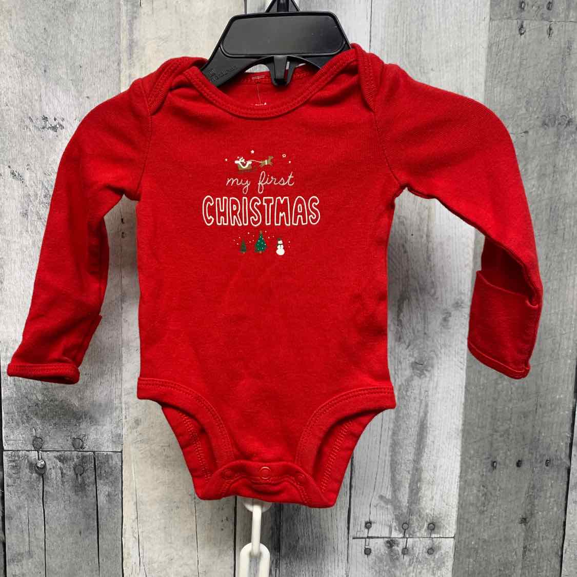 Size Newborn Red Graphic Carter's Bodysuit