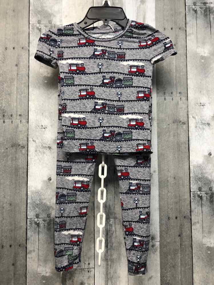 Size 4T Gray Graphic MickMack 2pc PJs