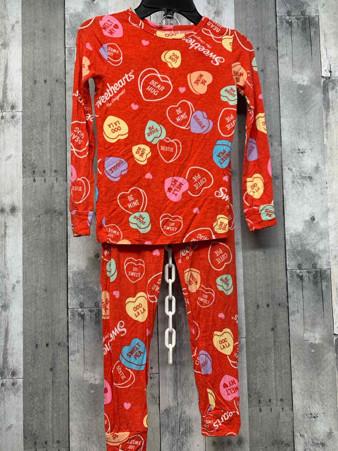 Size 8 Red Print B Brand 2pc PJs