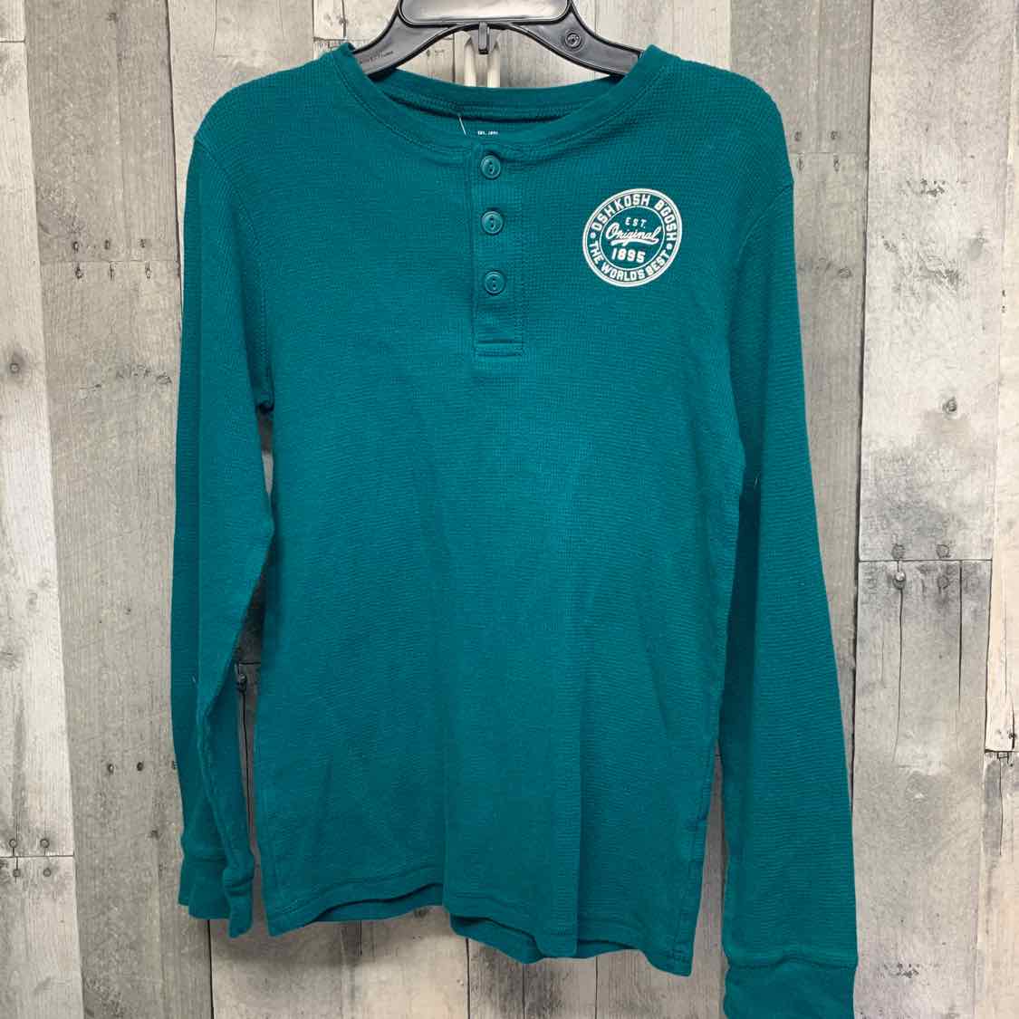 Size 12 Green Osh Kosh Long Sleeve Shirt