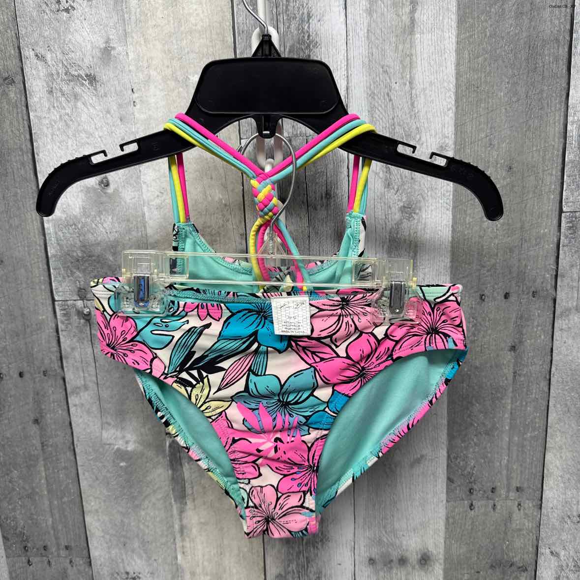 Size 10/12 Blue/Pink B Brand Swim Suit - 2pc+