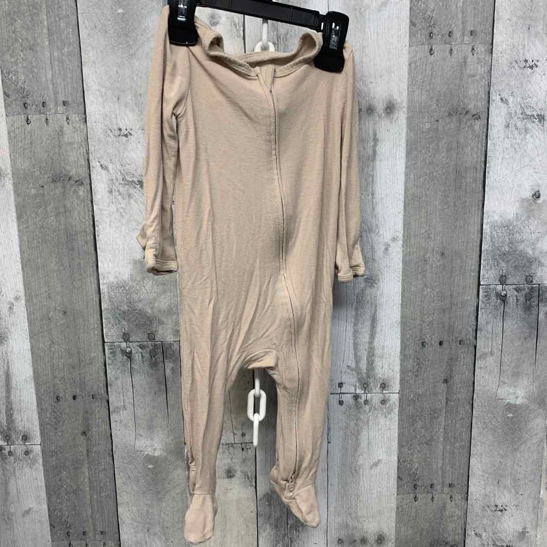 Size 3-6 Months Tan Cloud Island Footy PJs
