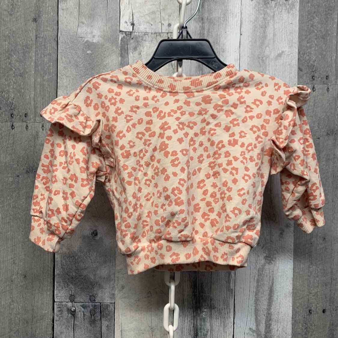 Size 12 Months Pink Animal Print Jessica Simpson Pull Over