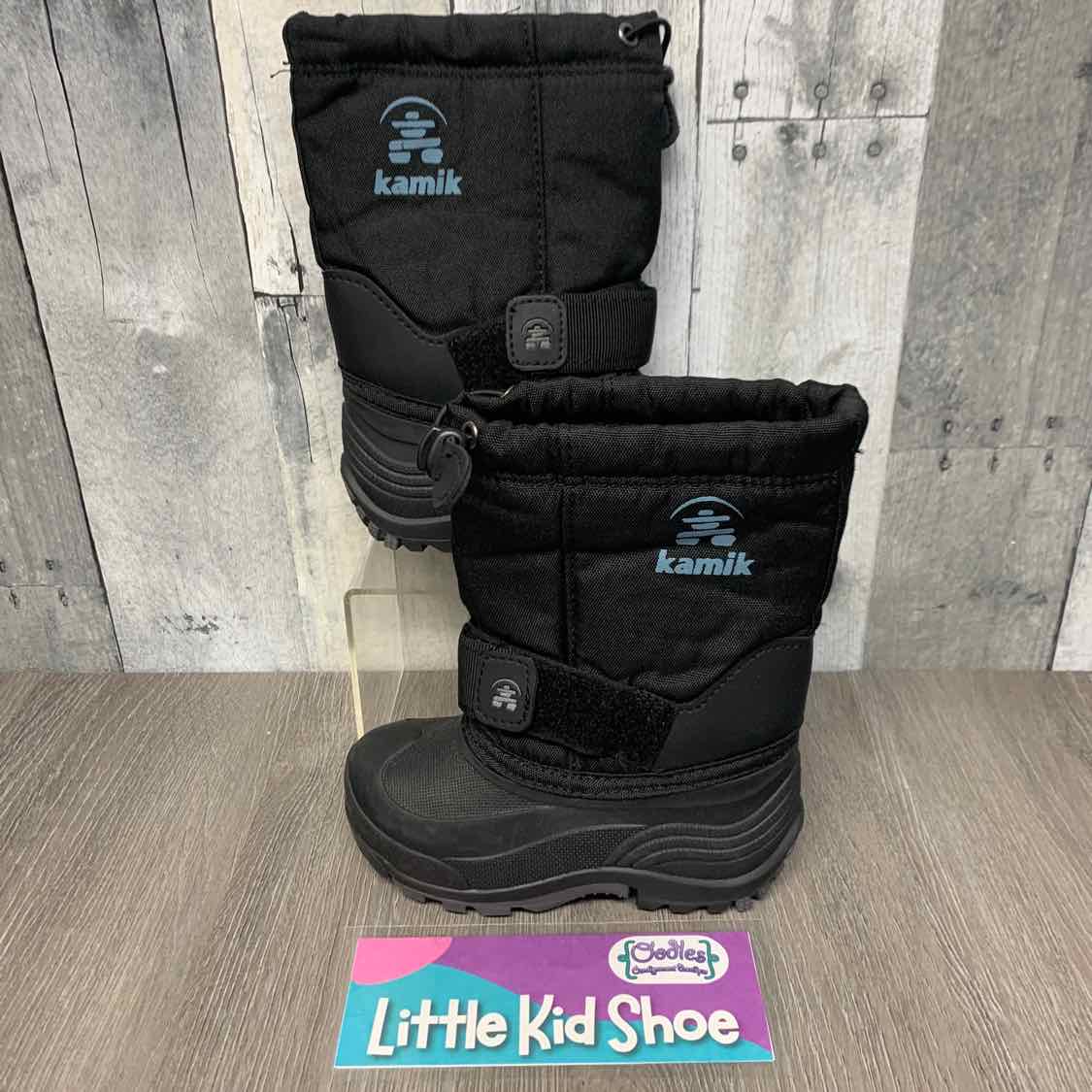 Size 10 Black Kamik Snow Boots
