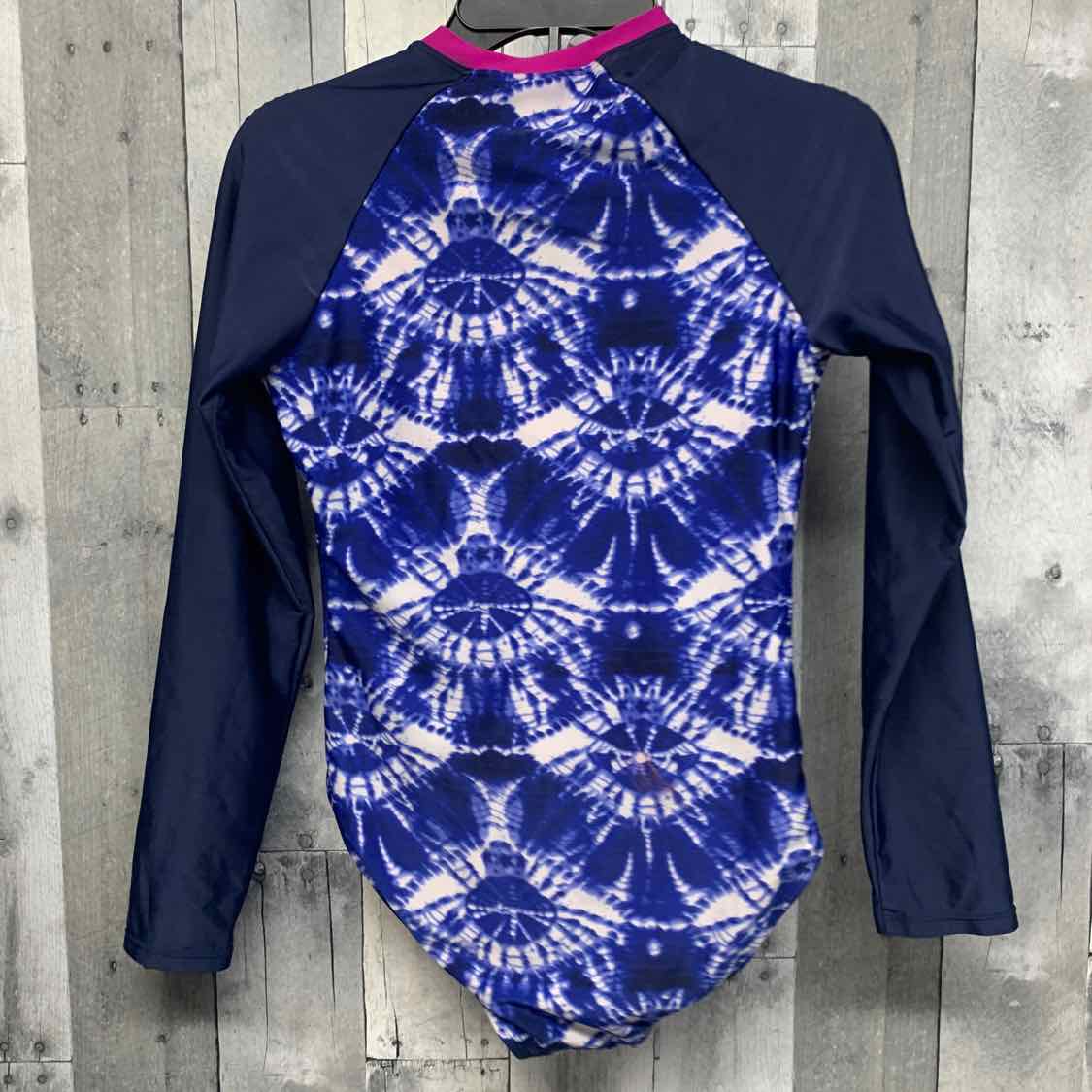 Size 10/12 Navy/Blue Art Class Swim Suit - 1pc