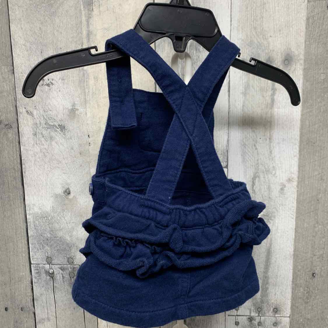 Size Newborn Navy/Orange Carter's Overalls