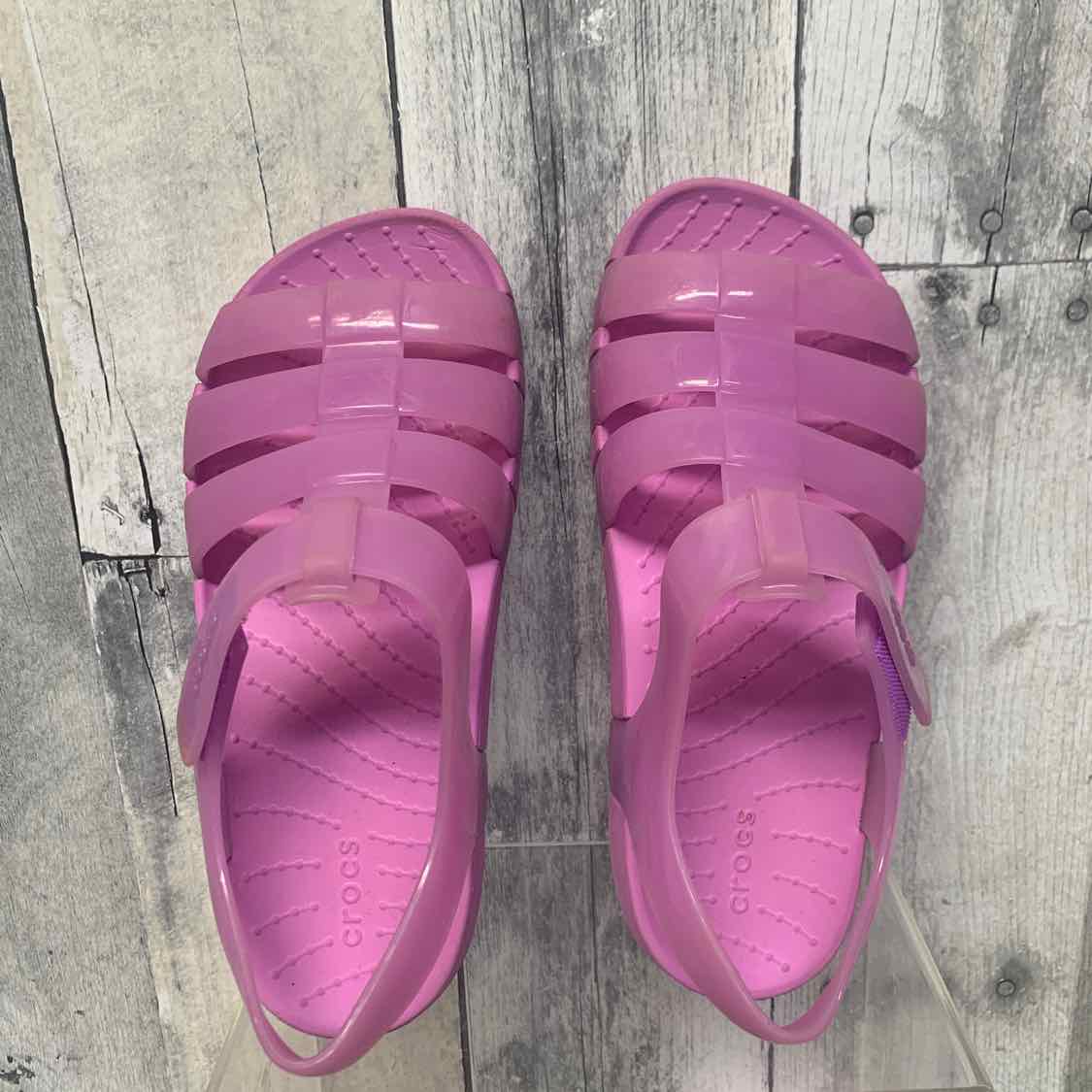 Size 12 Purple Crocs Sandals - OodlesCB