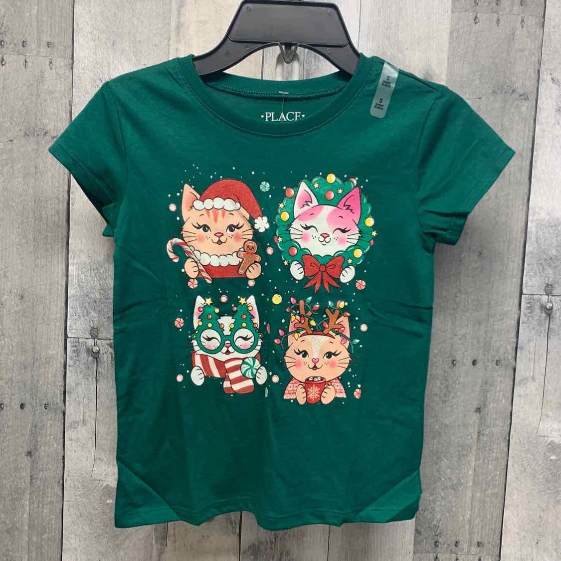 Size 5/6 Green Print Children's Place T Shirt