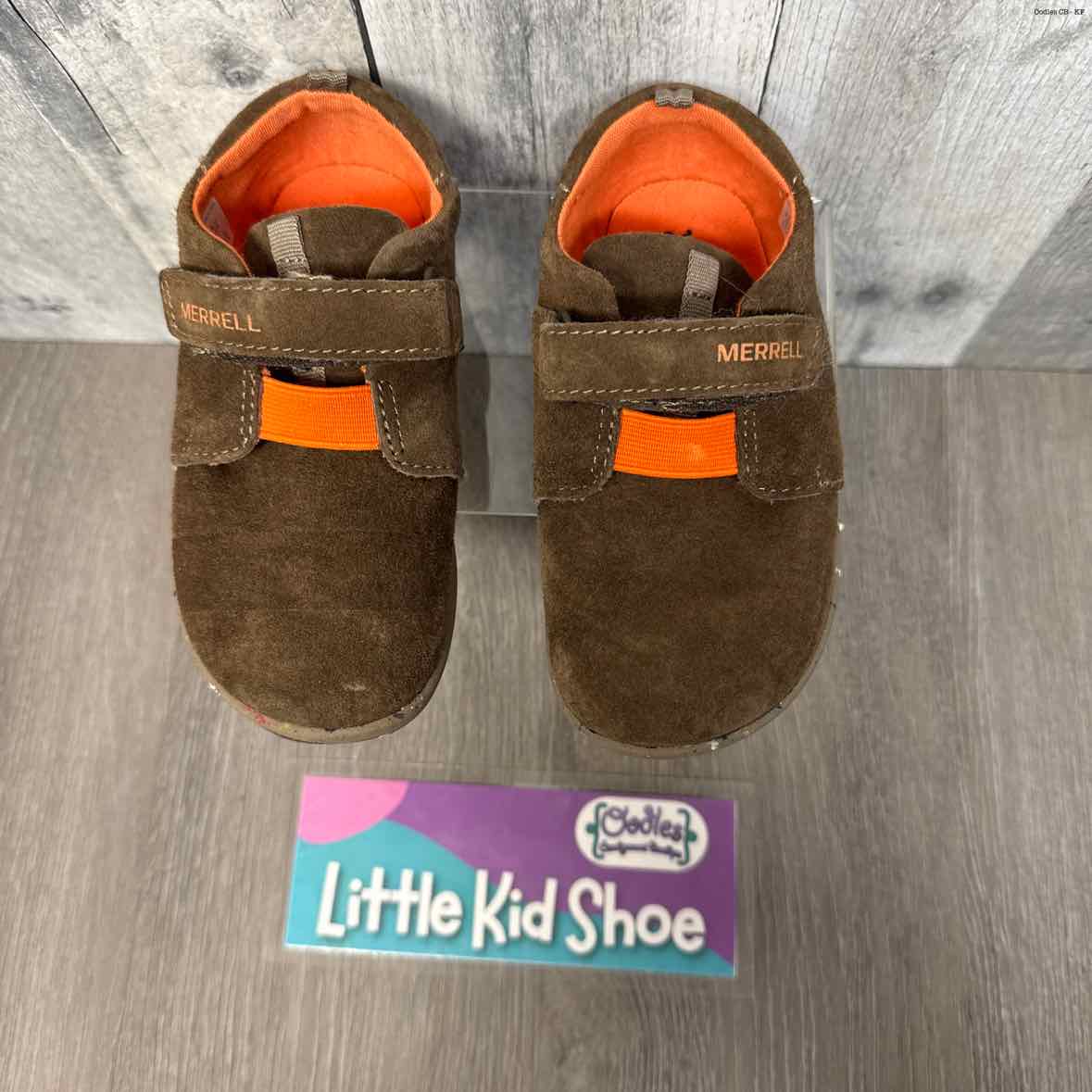 Size 8 Wide Brown Merrell Boots