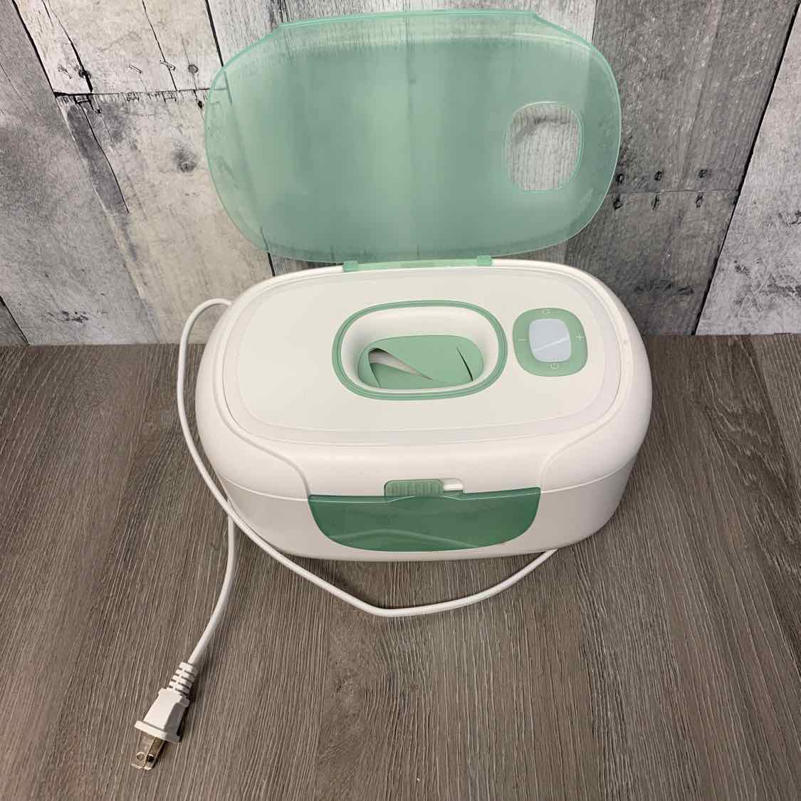 MomCozy Green/White Wipes Warmer