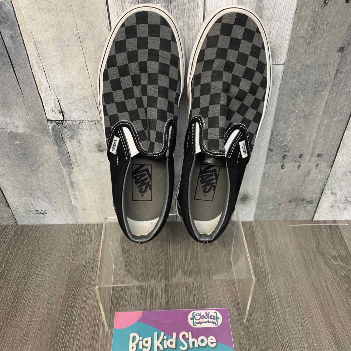 Size 6.5 Black/Gray Vans Sneakers