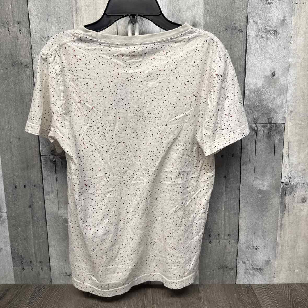 Size Large Black/White Sport Brand T Shirt