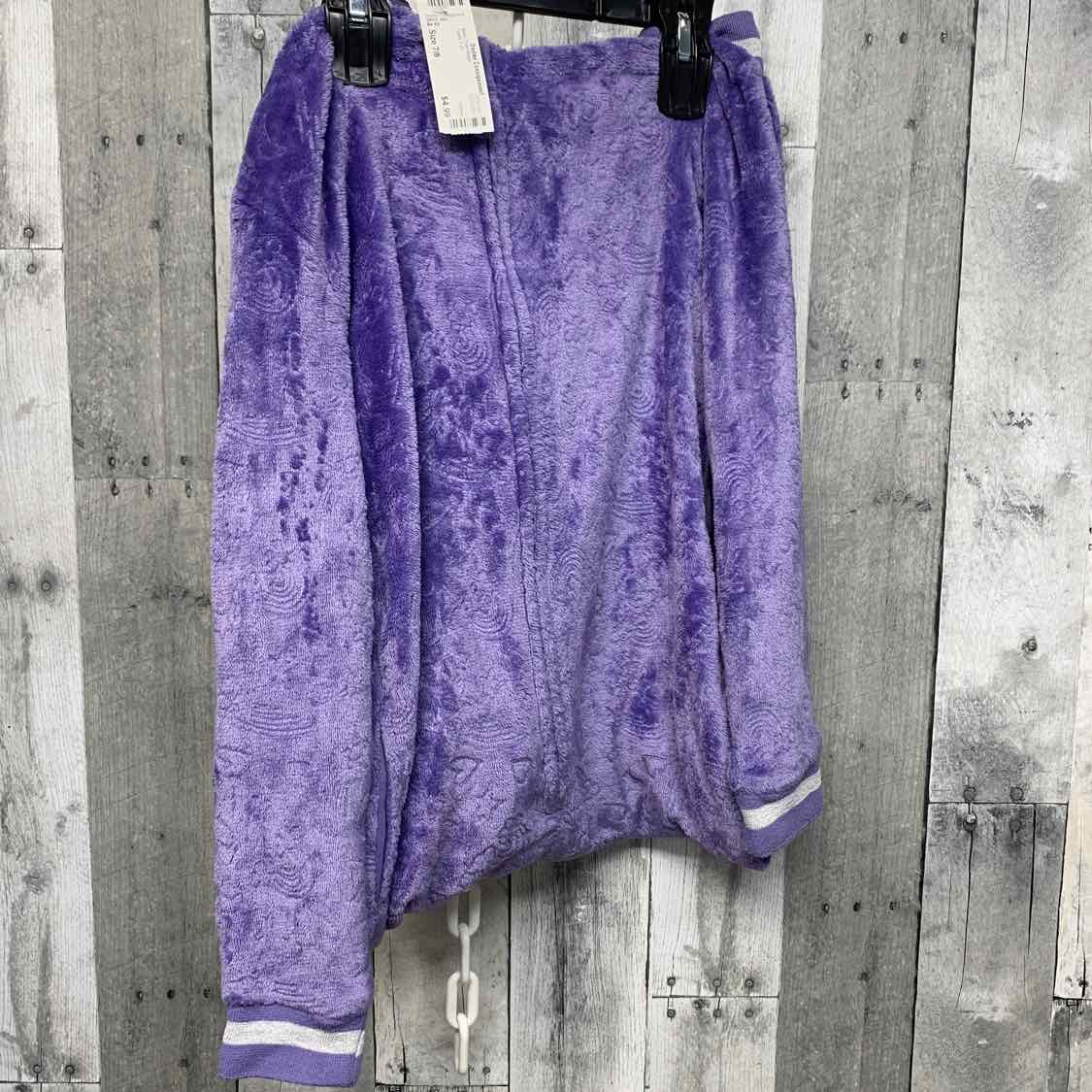 Size 7/8 Purple More Than Magic Footy PJs